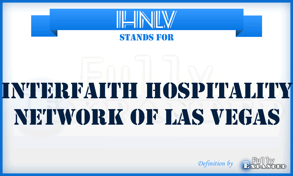 IHNLV - Interfaith Hospitality Network of Las Vegas