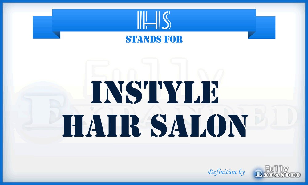 IHS - Instyle Hair Salon