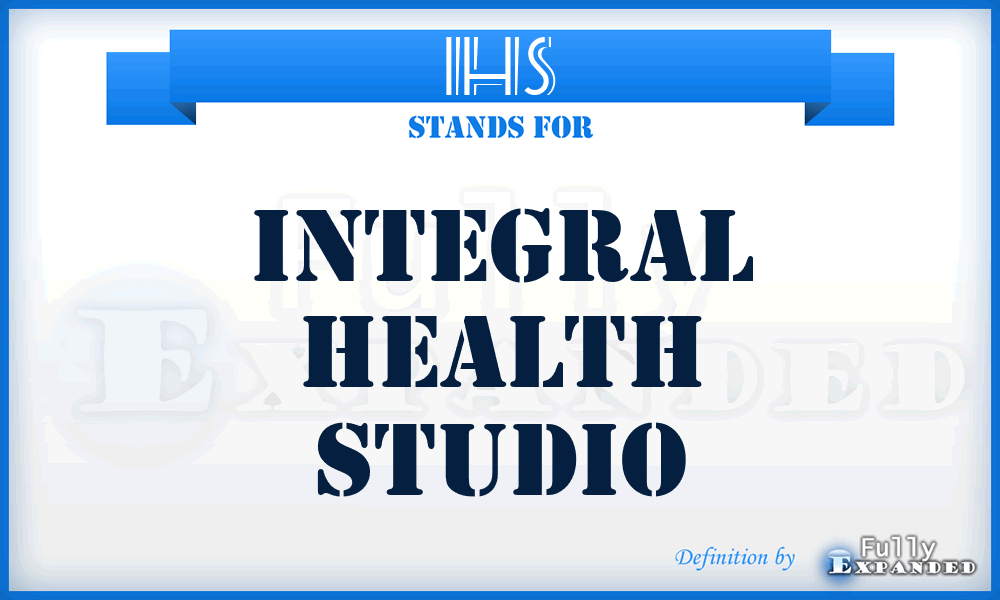 IHS - Integral Health Studio