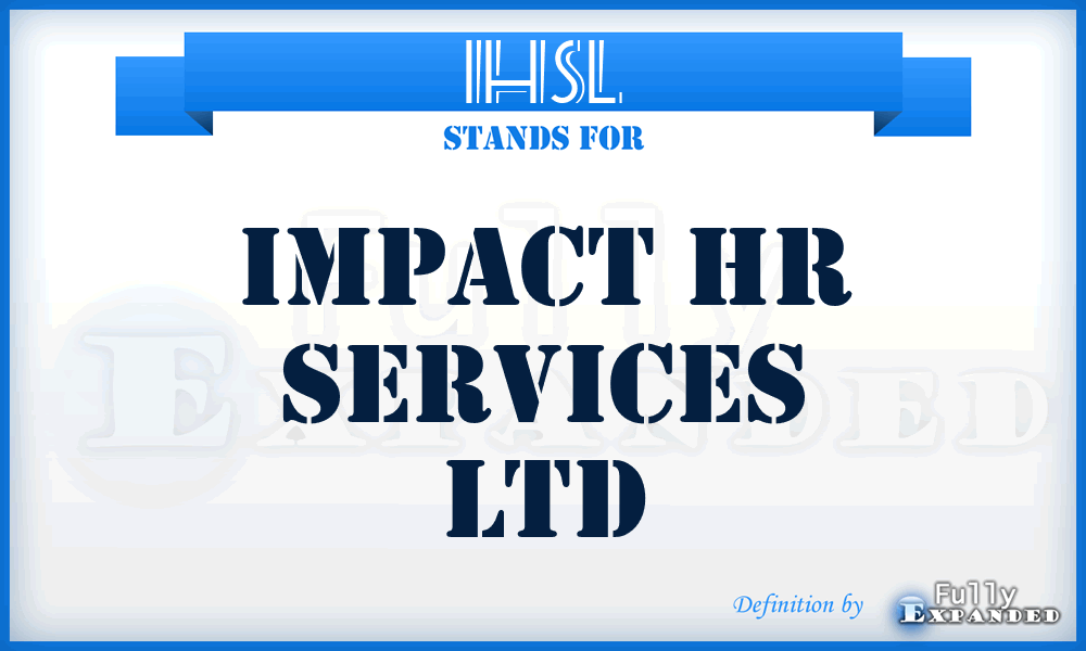 IHSL - Impact Hr Services Ltd