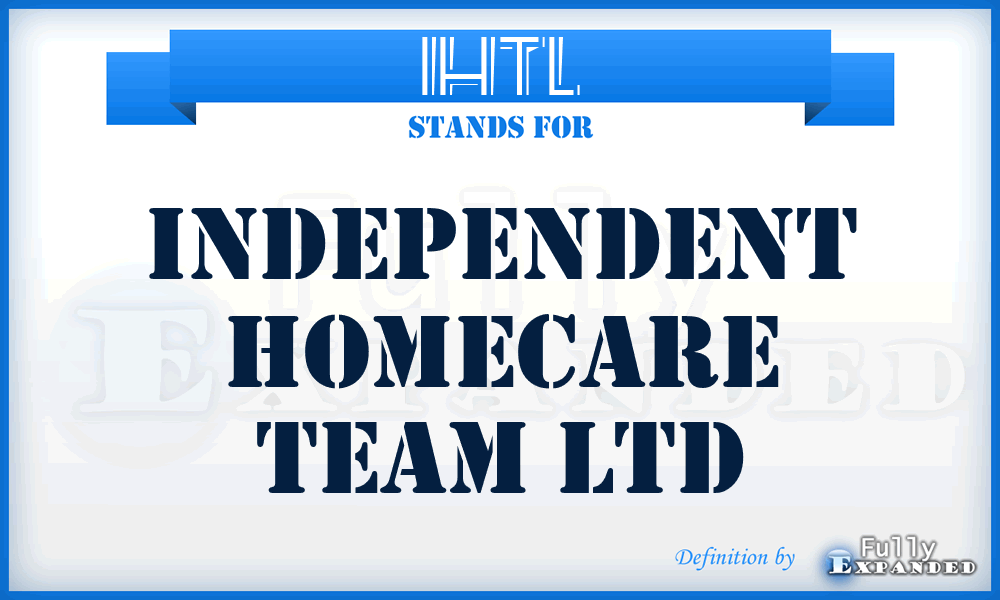 IHTL - Independent Homecare Team Ltd