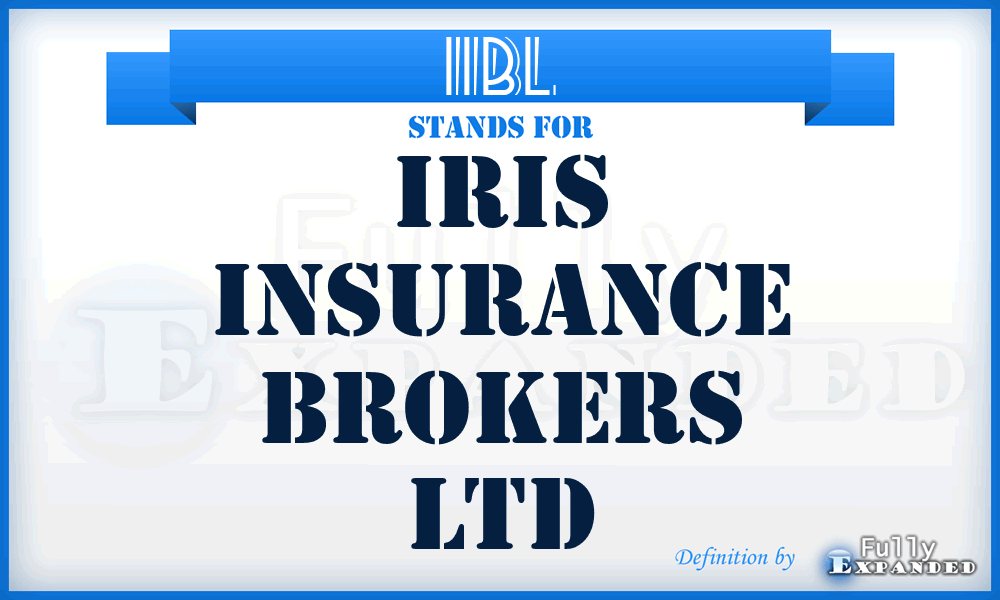 IIBL - Iris Insurance Brokers Ltd