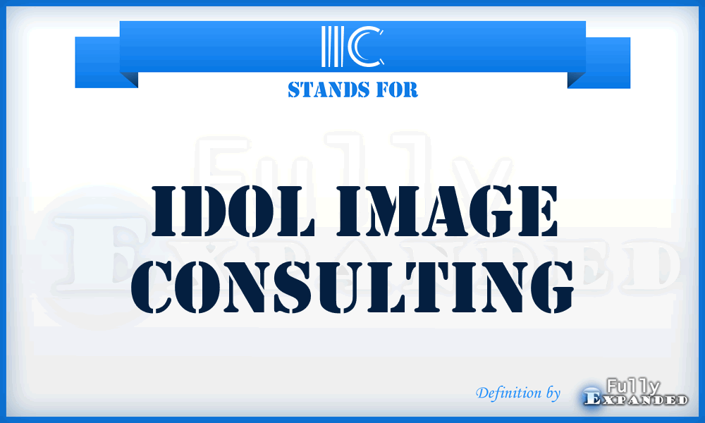 IIC - Idol Image Consulting