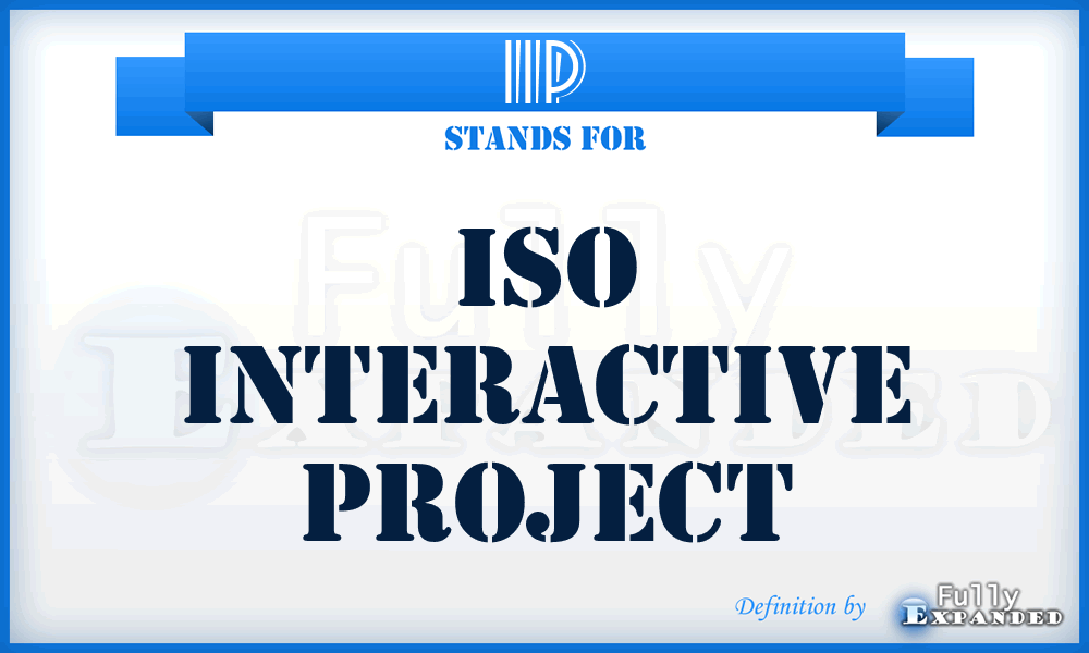 IIP - Iso Interactive Project