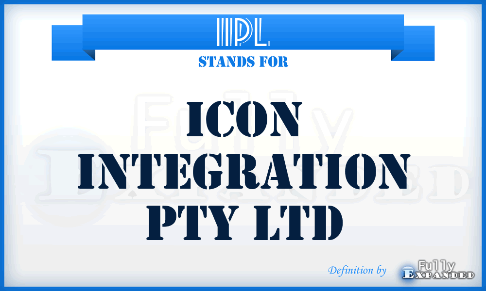 IIPL - Icon Integration Pty Ltd