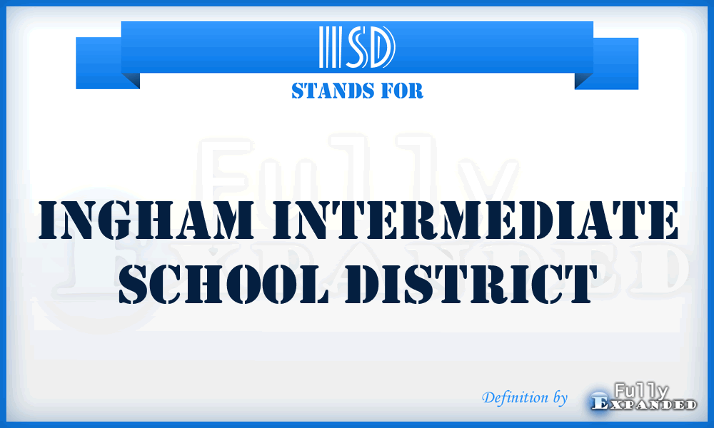 IISD - Ingham Intermediate School District