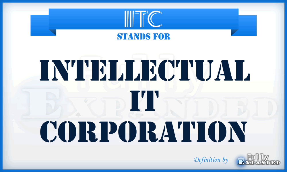 IITC - Intellectual IT Corporation