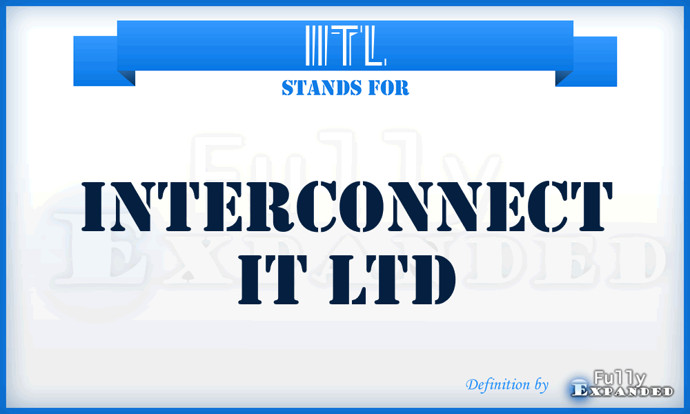 IITL - Interconnect IT Ltd