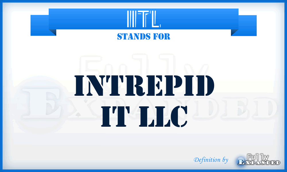 IITL - Intrepid IT LLC
