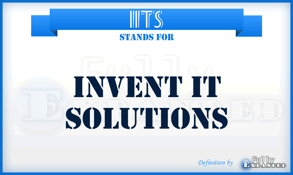 IITS - Invent IT Solutions