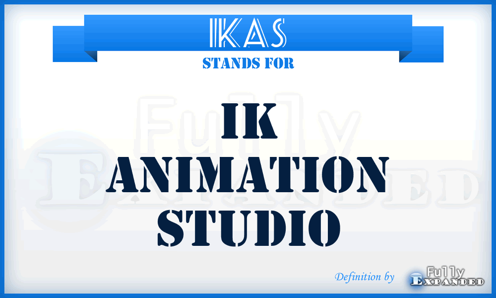 IKAS - IK Animation Studio