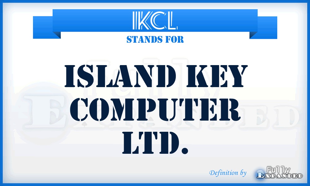 IKCL - Island Key Computer Ltd.