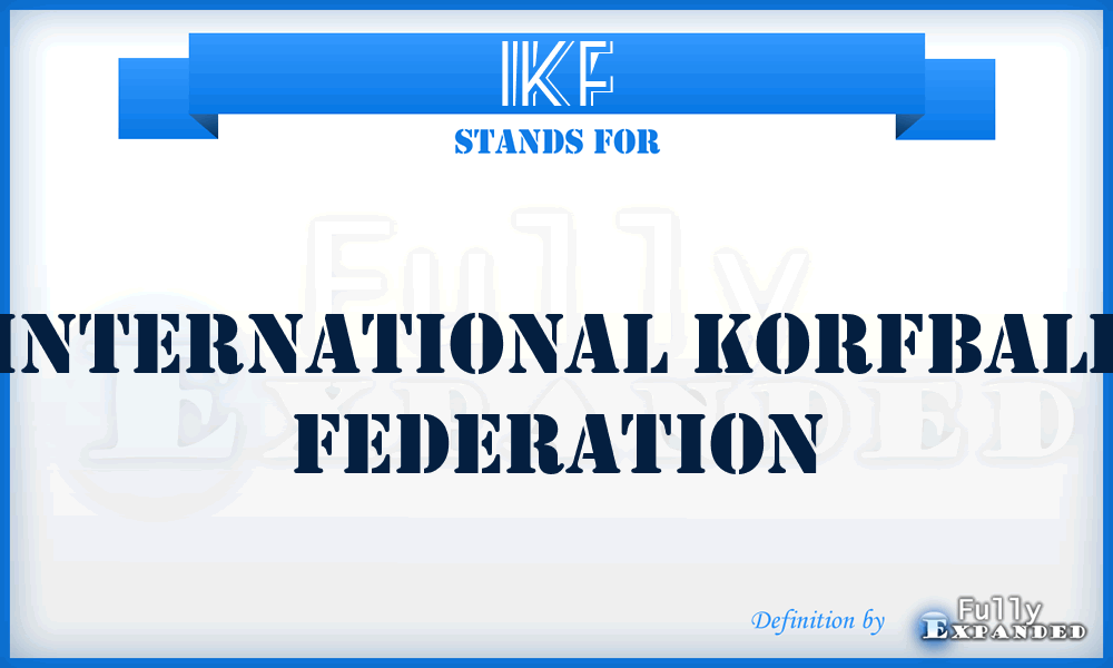 IKF - International Korfball Federation