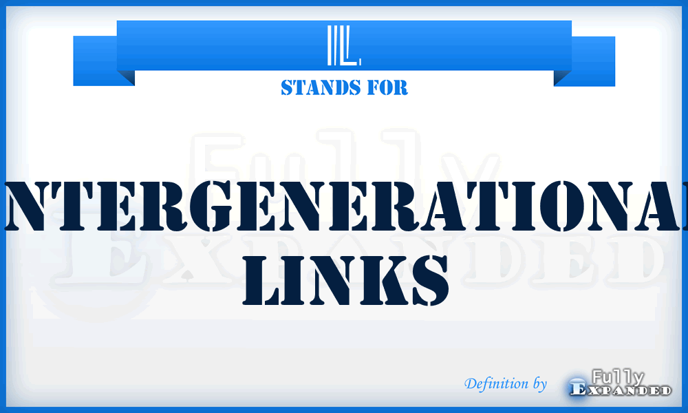 IL - Intergenerational Links