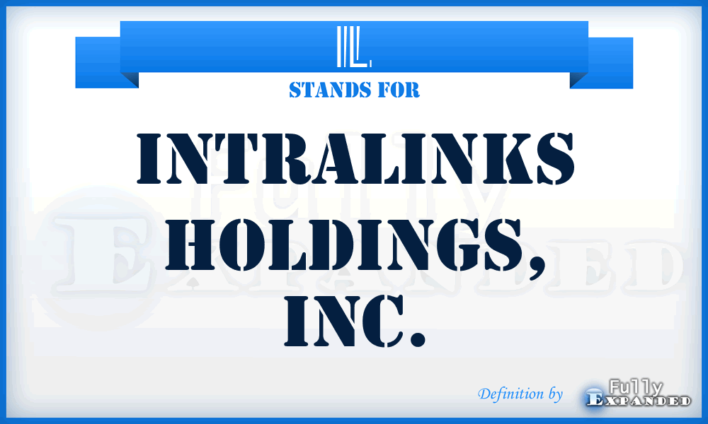 IL - IntraLinks Holdings, Inc.