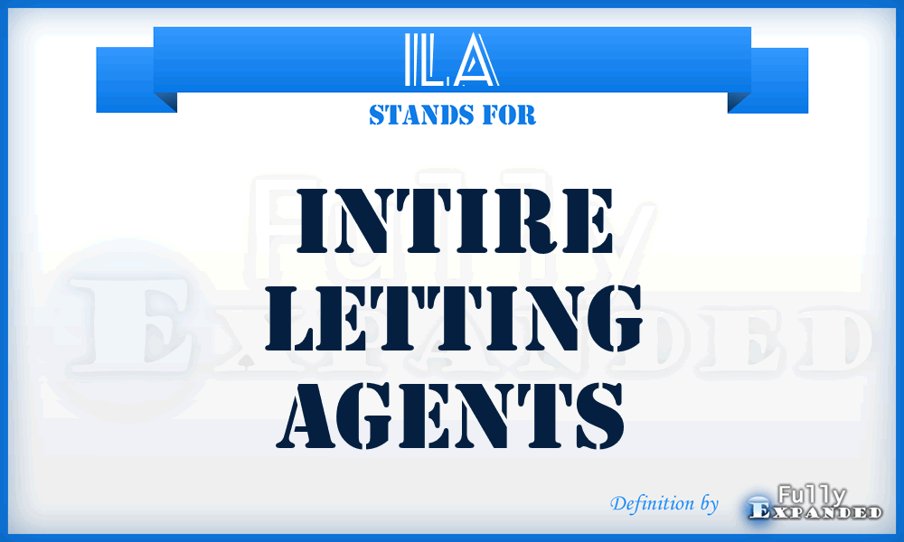 ILA - Intire Letting Agents