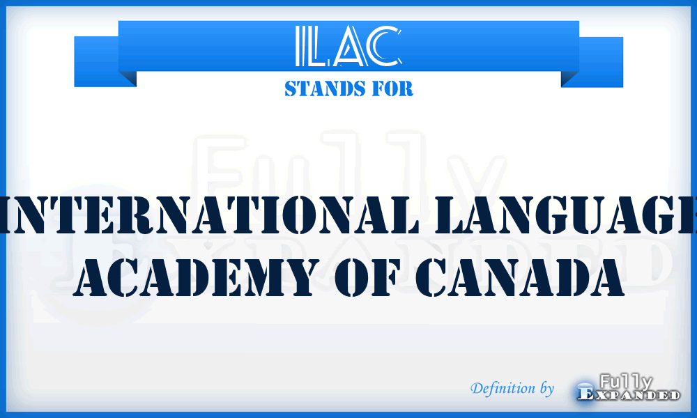 ILAC - International Language Academy of Canada