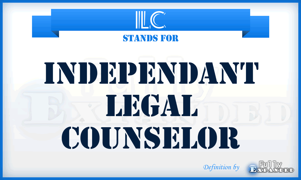 ILC - Independant Legal Counselor