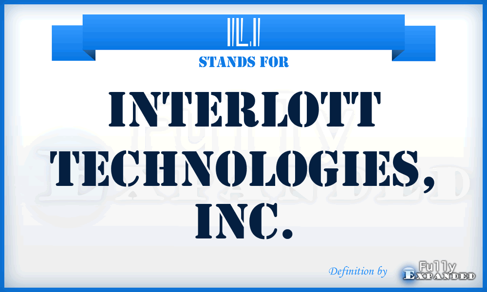 ILI - Interlott Technologies, Inc.