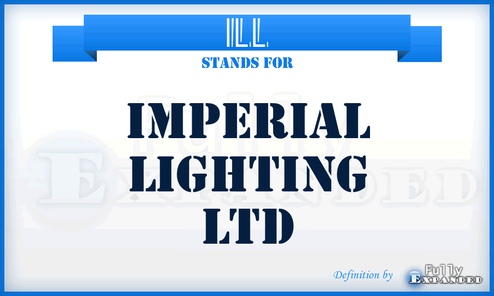 ILL - Imperial Lighting Ltd