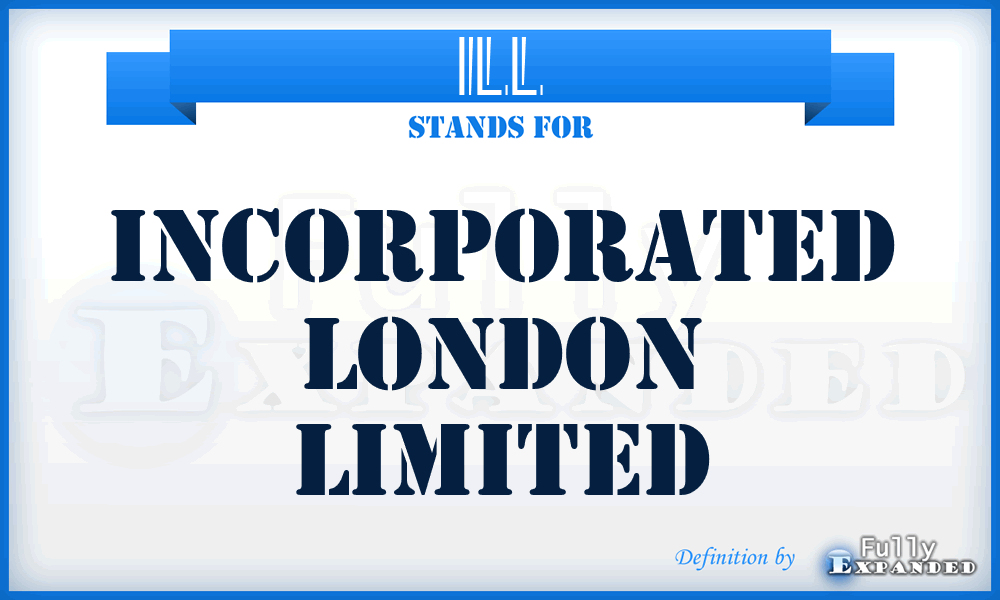 ILL - Incorporated London Limited