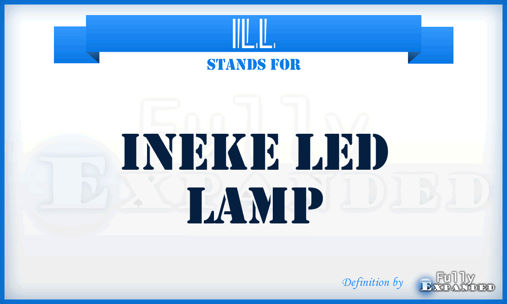 ILL - Ineke LED Lamp