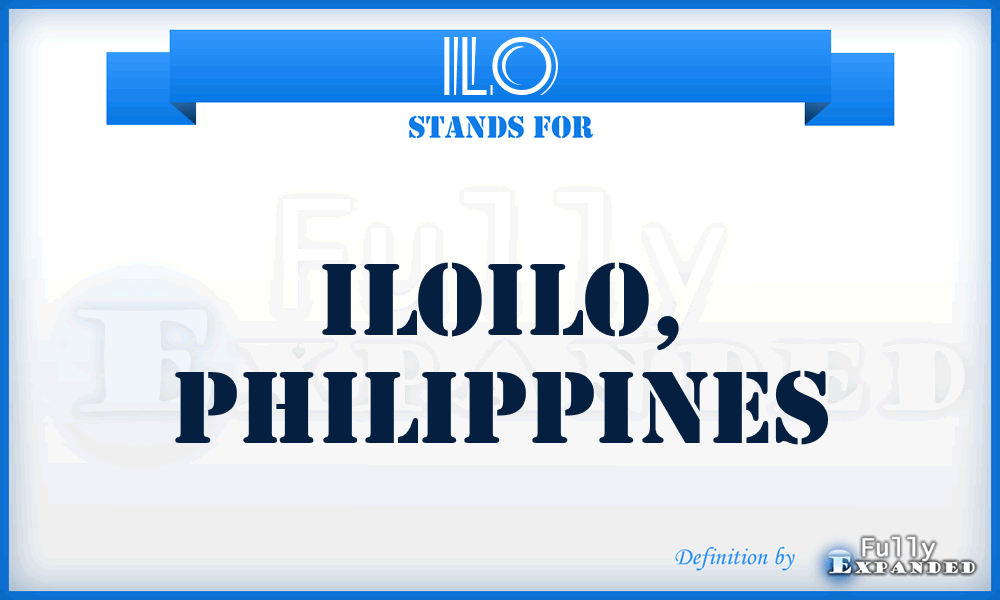 ILO - Iloilo, Philippines