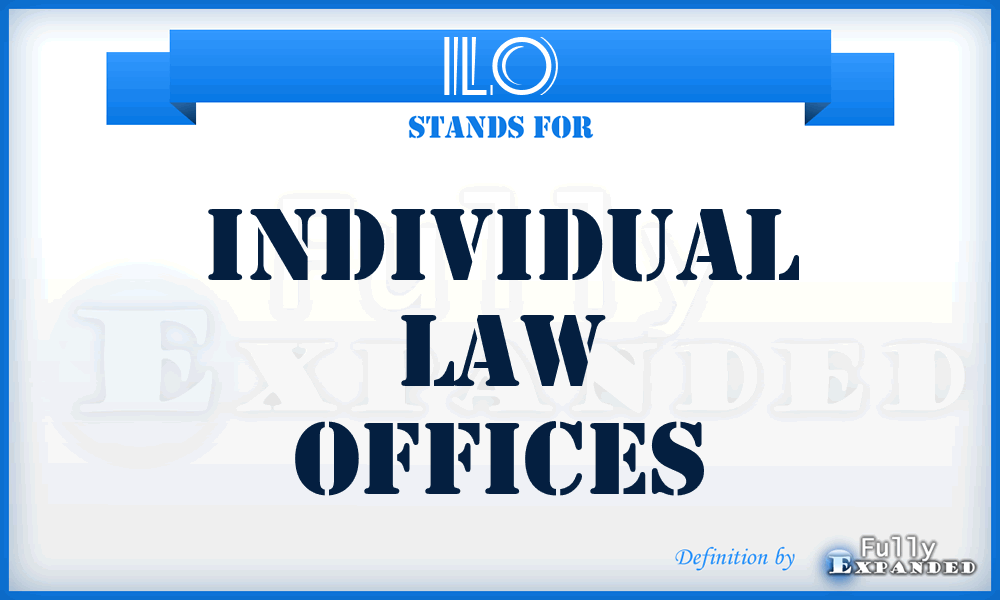 ILO - Individual Law Offices