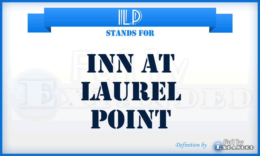ILP - Inn at Laurel Point