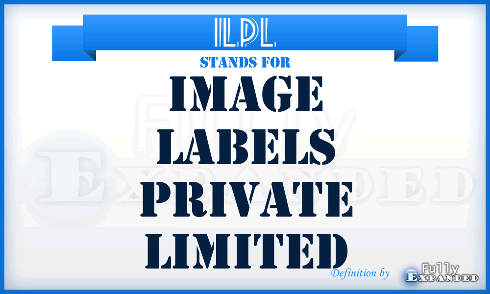 ILPL - Image Labels Private Limited