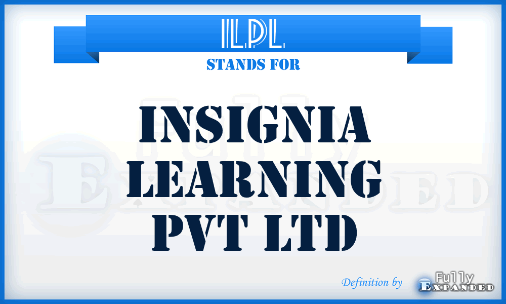 ILPL - Insignia Learning Pvt Ltd