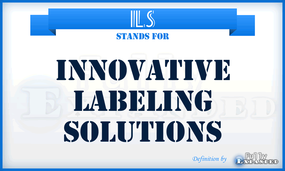 ILS - Innovative Labeling Solutions