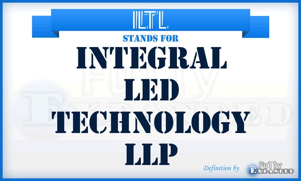 ILTL - Integral Led Technology LLP