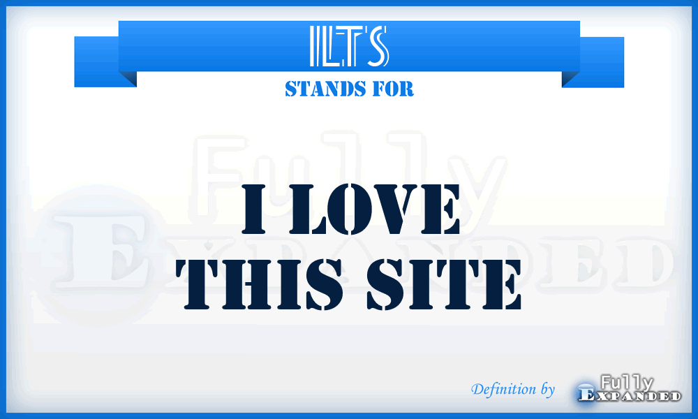 ILTS - I love this site