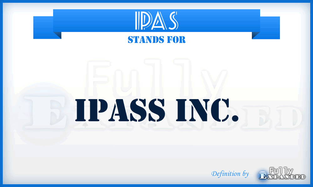 IPAS - iPass Inc.