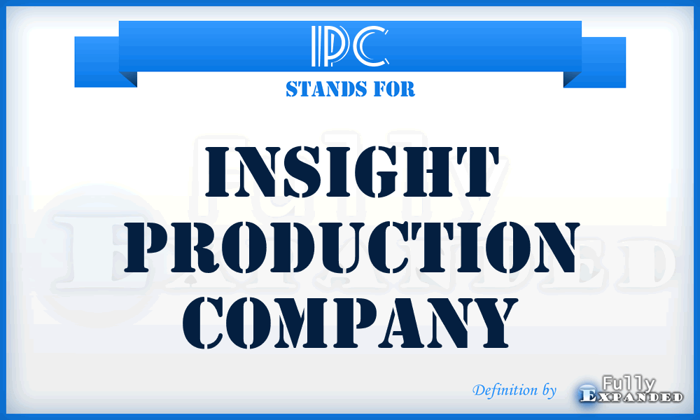 IPC - Insight Production Company