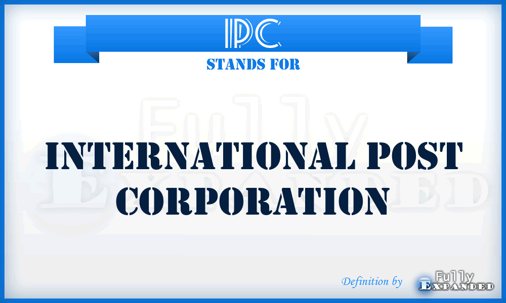 IPC - International Post Corporation