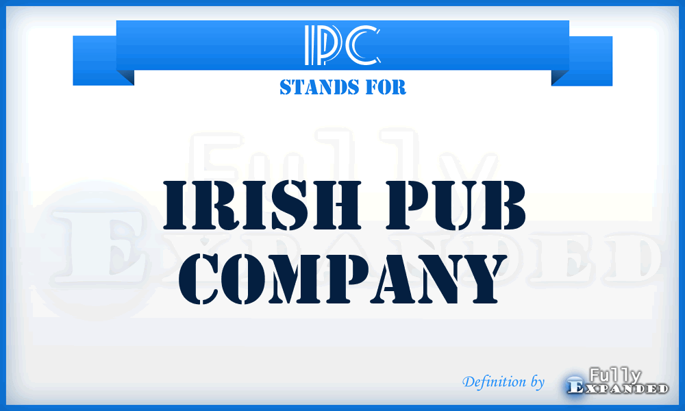 IPC - Irish Pub Company