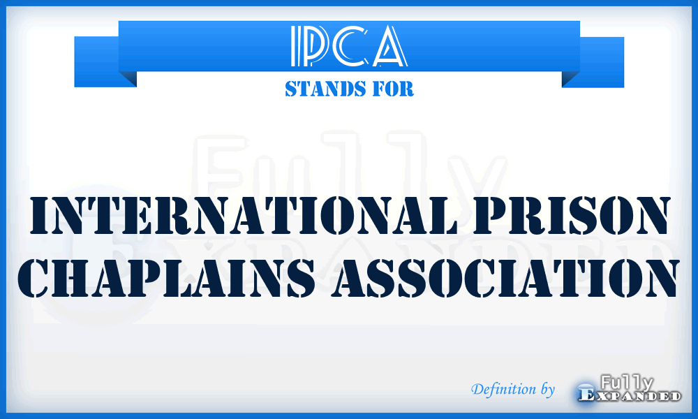 IPCA - International Prison Chaplains Association
