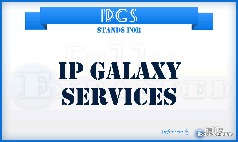 IPGS - IP Galaxy Services