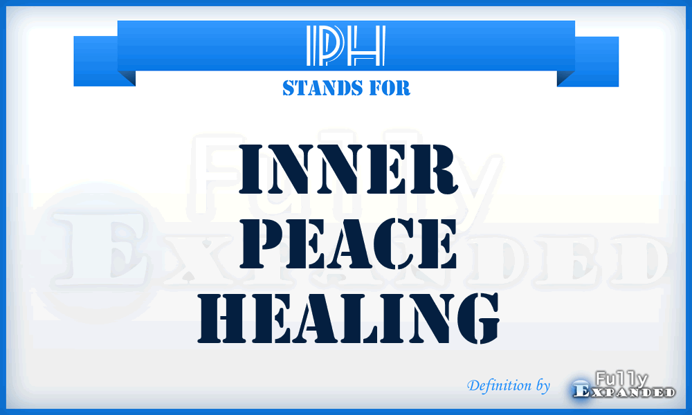 IPH - Inner Peace Healing