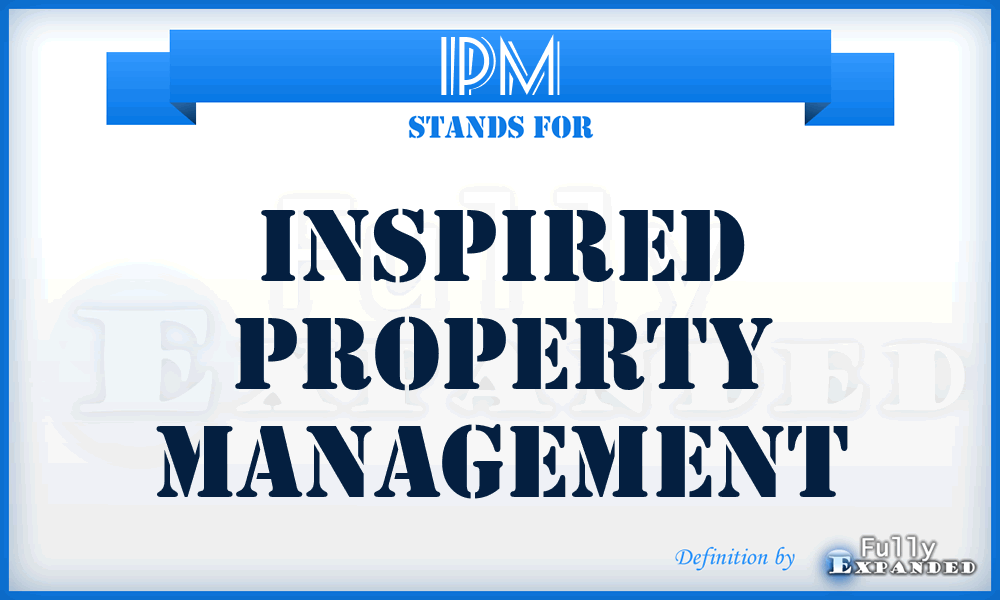 IPM - Inspired Property Management