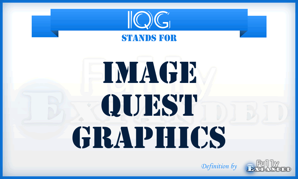 IQG - Image Quest Graphics