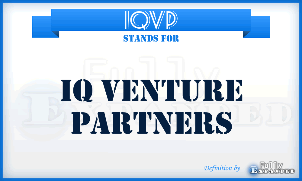 IQVP - IQ Venture Partners