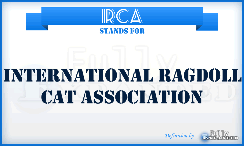 IRCA - International Ragdoll Cat Association