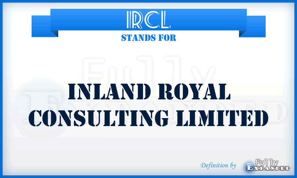 IRCL - Inland Royal Consulting Limited