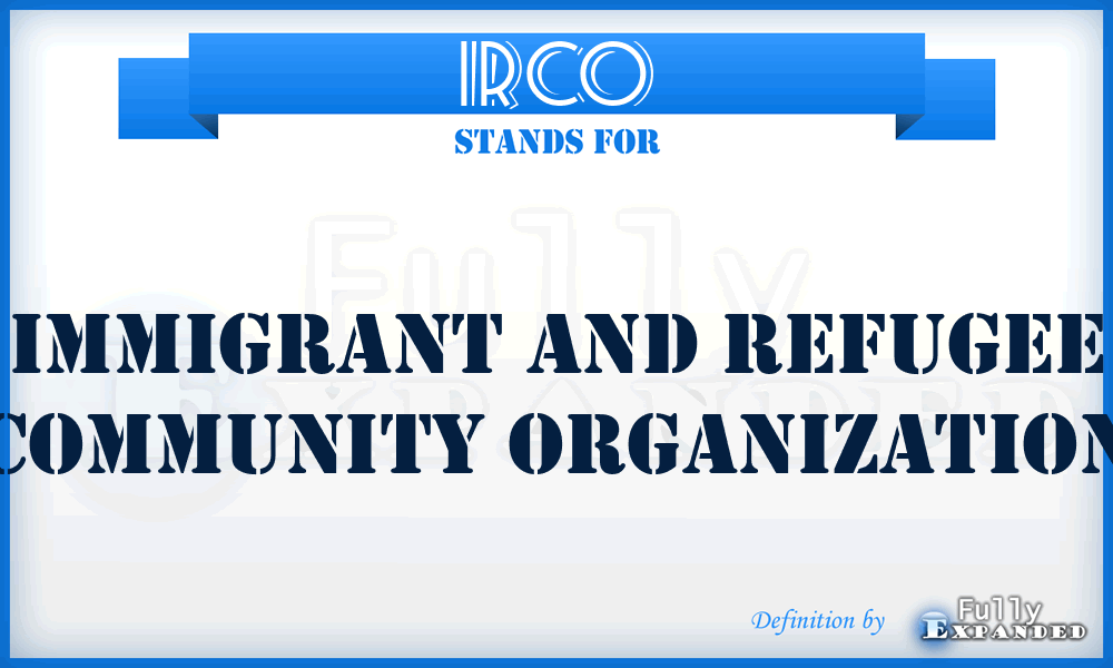 IRCO - Immigrant and Refugee Community Organization