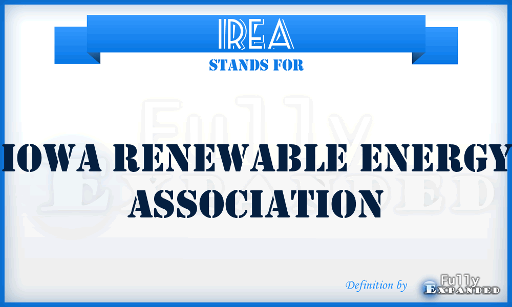 IREA - Iowa Renewable Energy Association