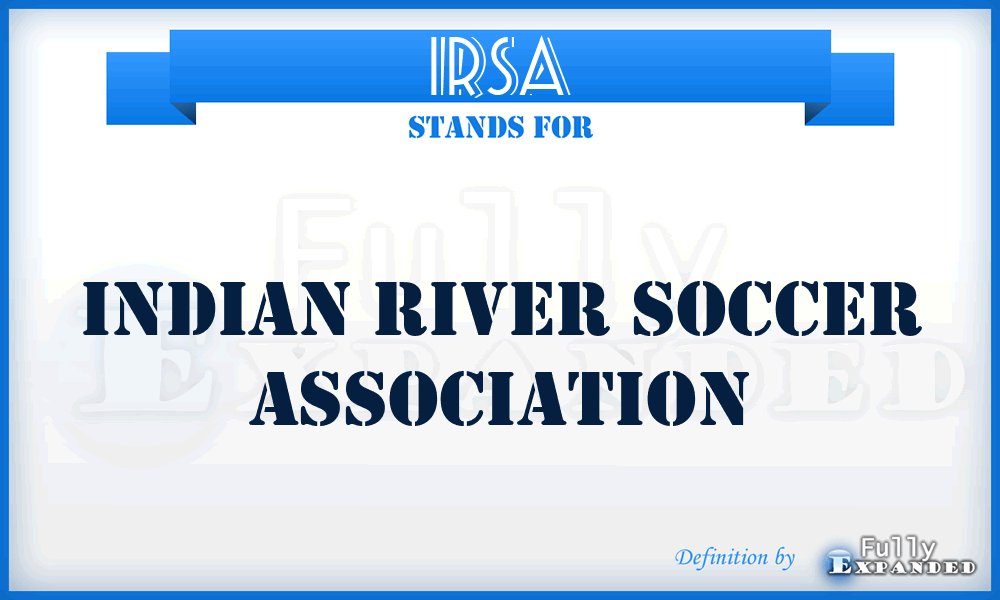 IRSA - Indian River Soccer Association