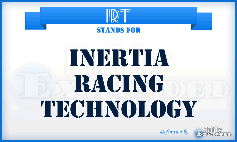 IRT - Inertia Racing Technology